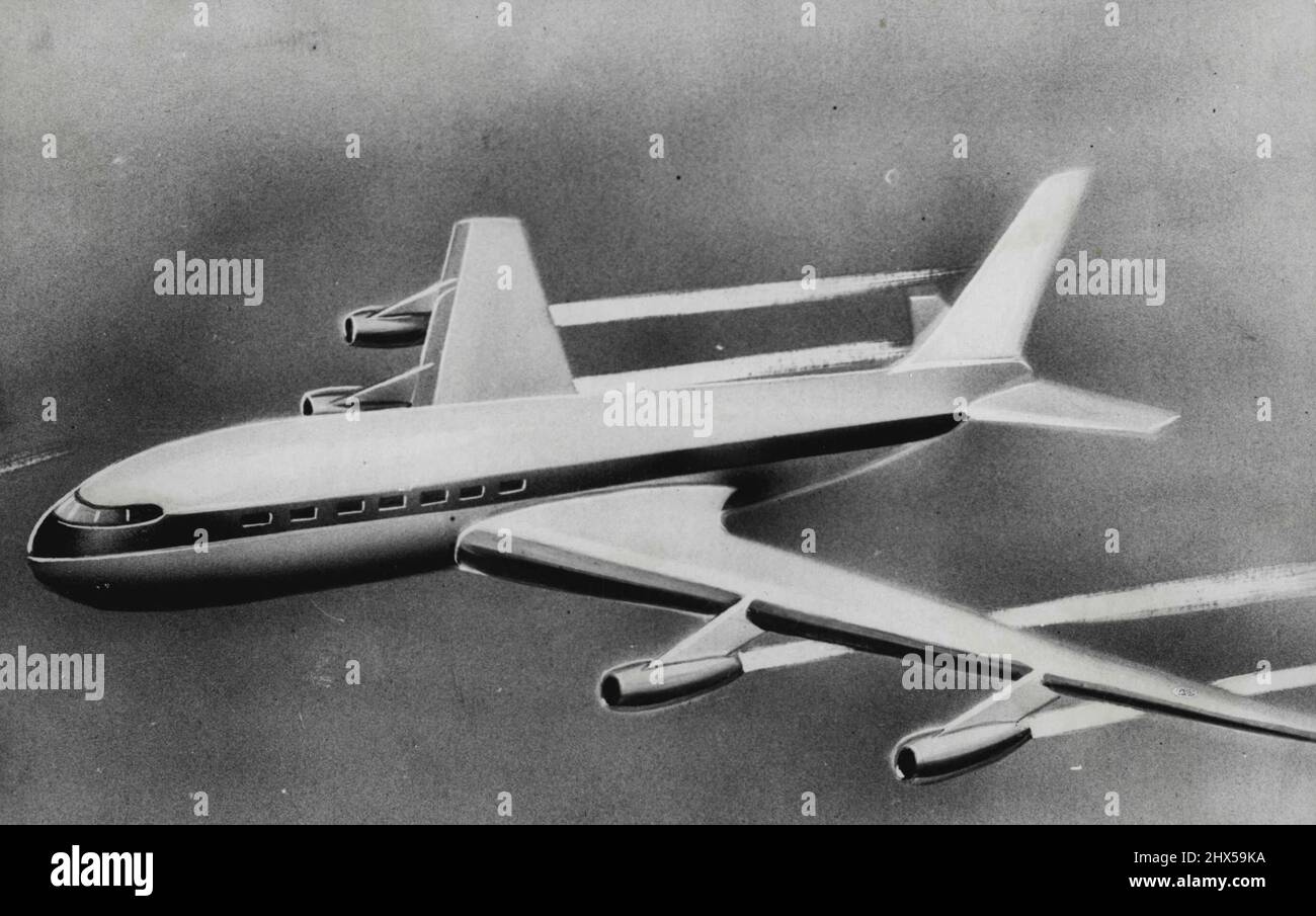 Boeing 707 1954 hi-res stock photography and images - Alamy