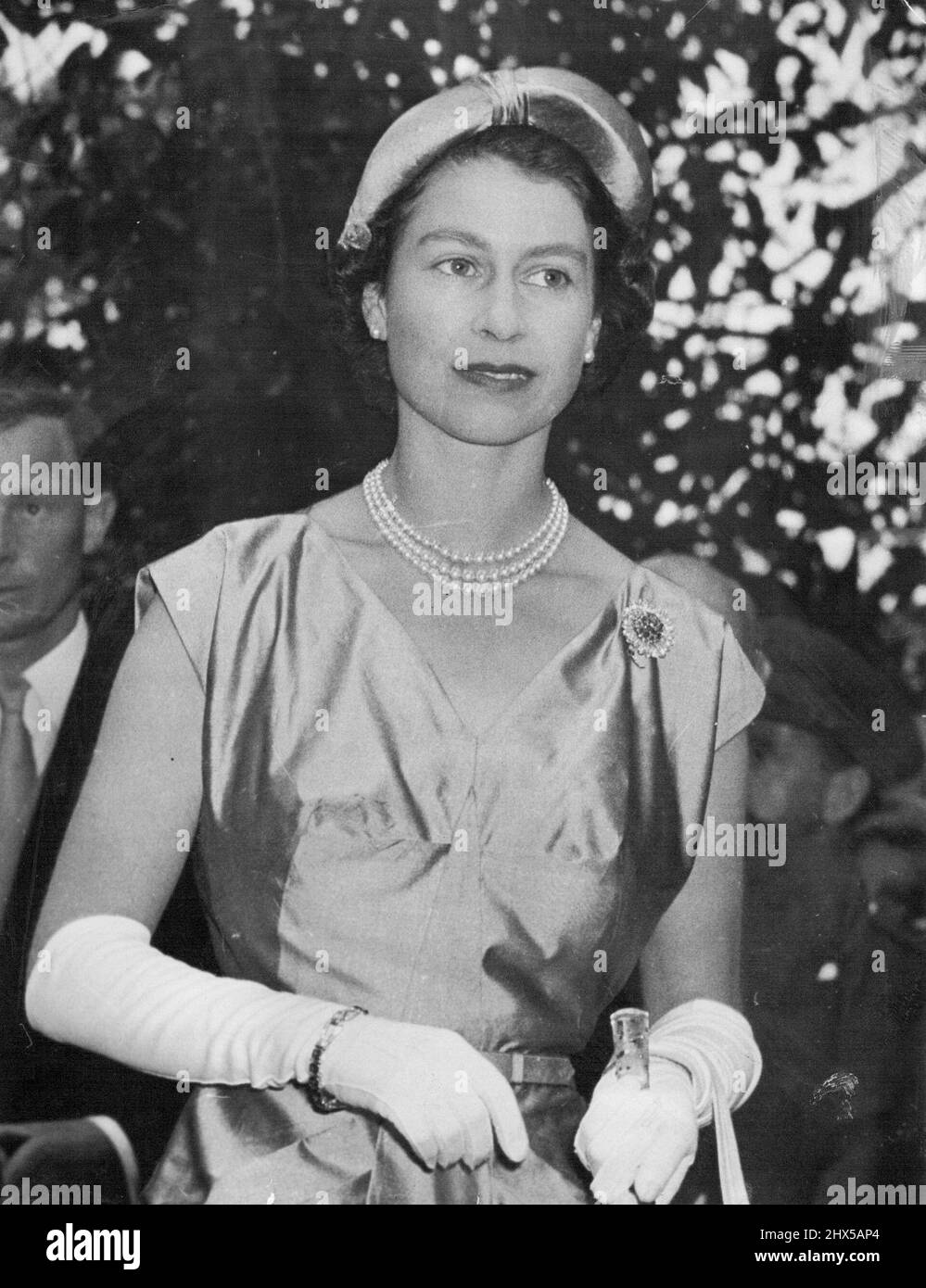 Queen Elizabeth II - Portraits 1954. March 2, 1954 Stock Photo - Alamy