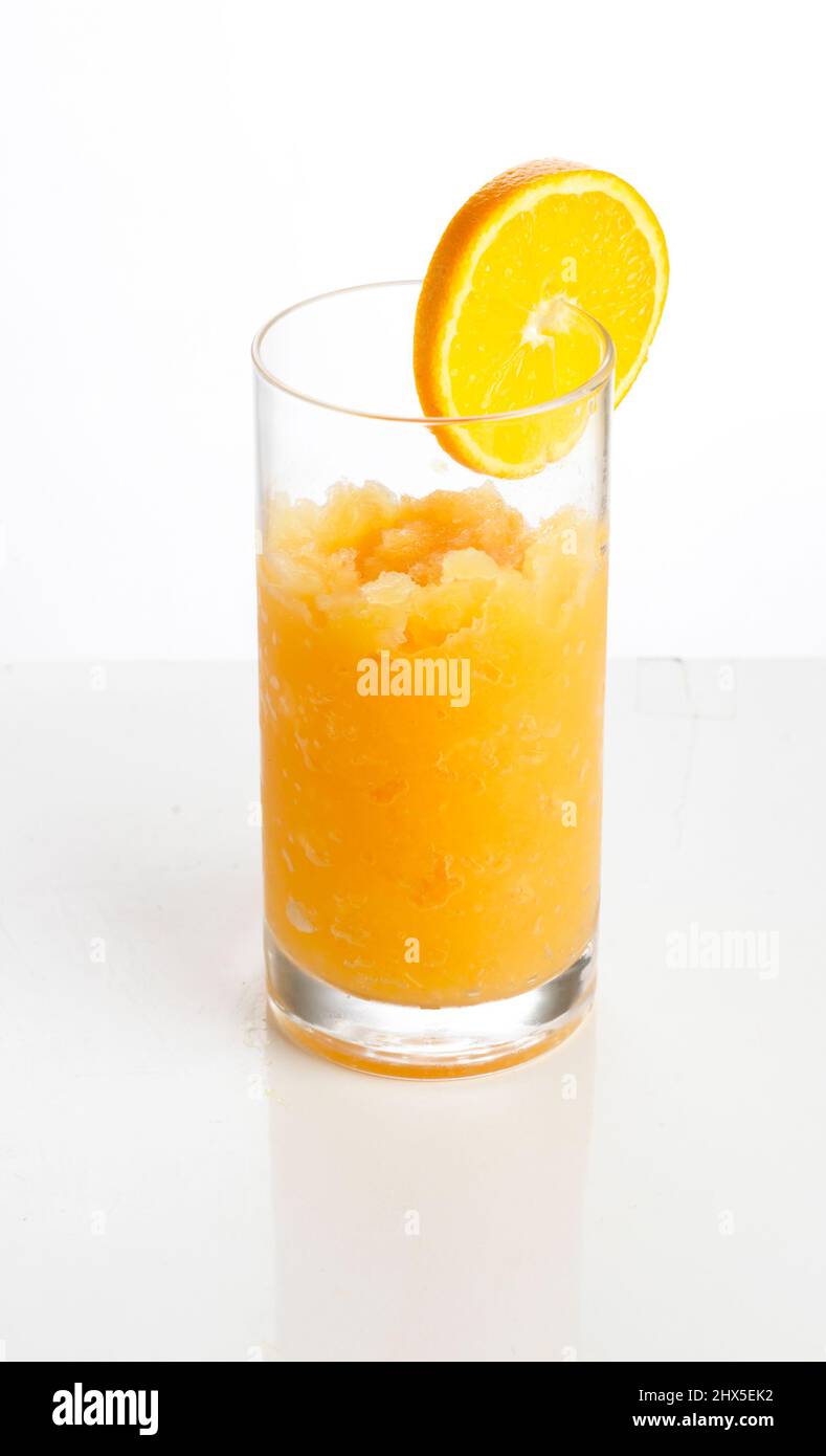 Frozen orange juice Stock Photo Alamy