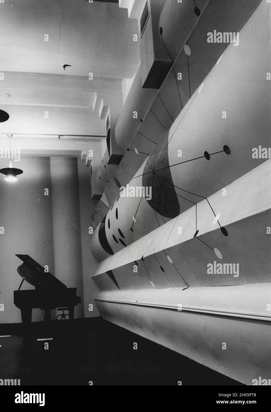 This close-up view of one of the walls in the largest of 2UE's new