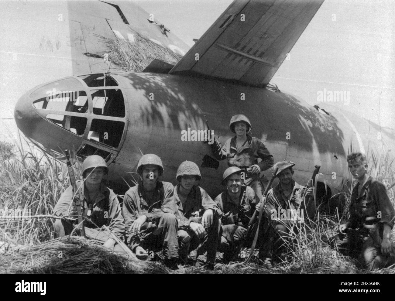 Airplane crash evidence Black and White Stock Photos & Images Alamy