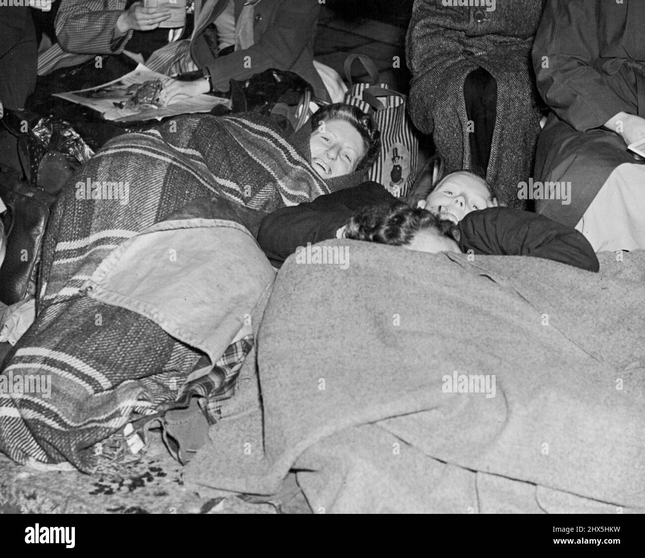 Bedding Down In Northumberland Avenue ***** Some of the early