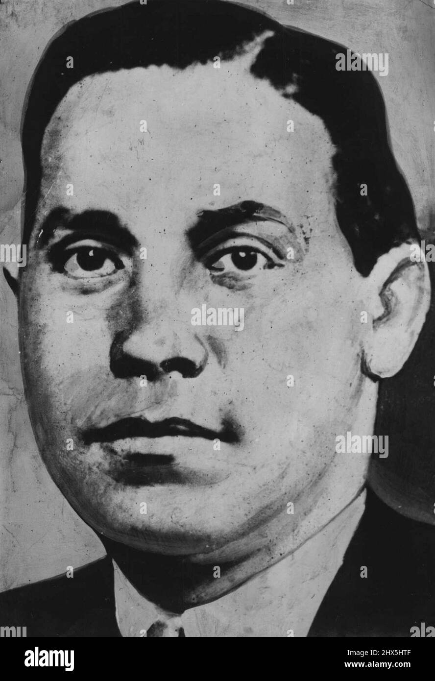 Salvatore Spitale. March 20, 1947. Stock Photo