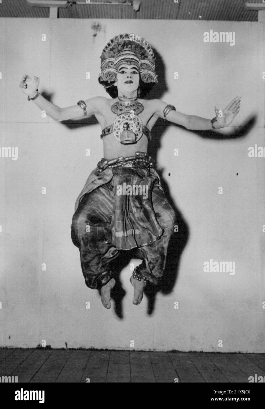 Ananda Shivaram - Stage/Screen. October 17, 1949. Stock Photo