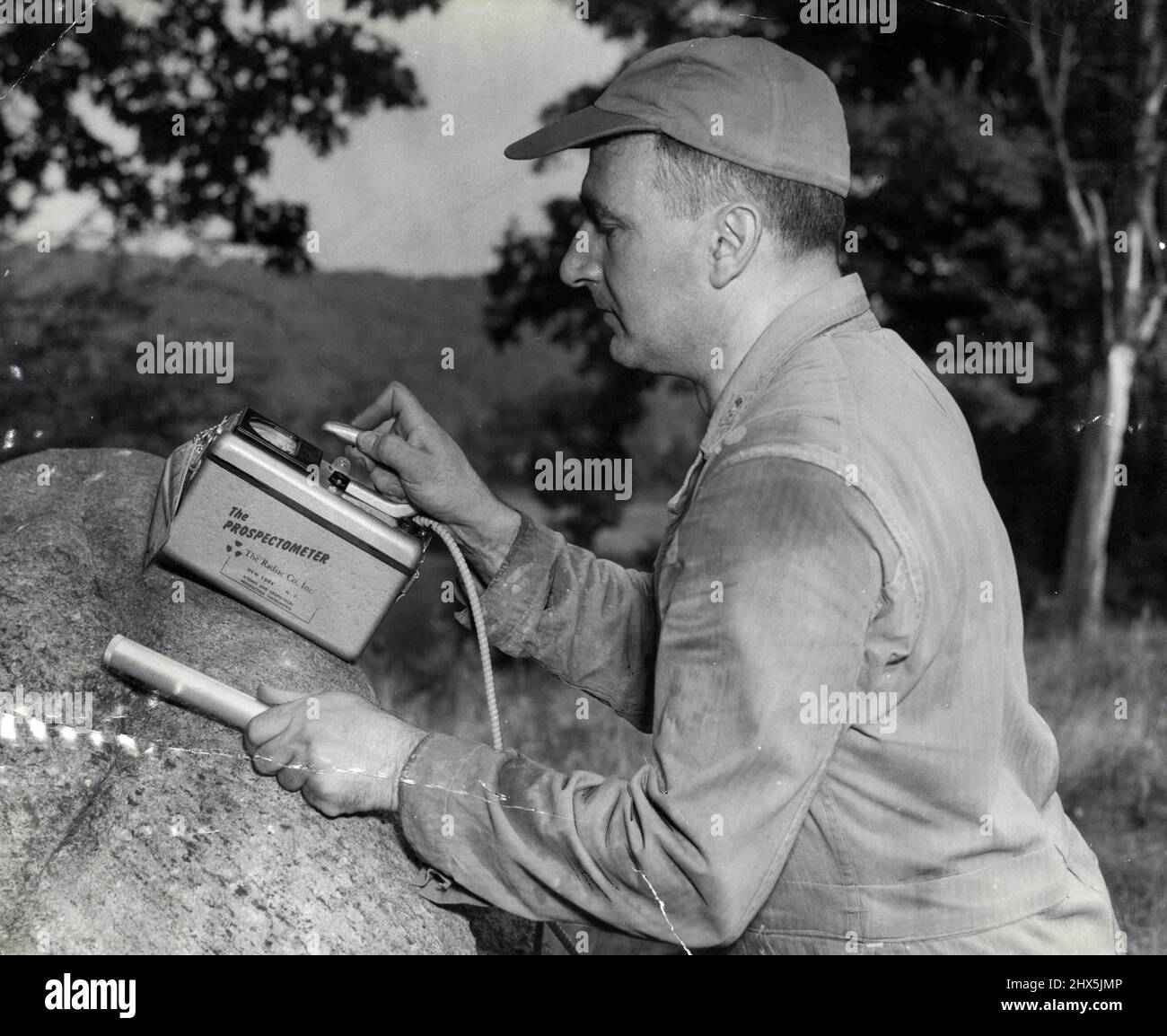 Geiger Counter, 149.50. Manufactured by The Radiac Co. May 24, 1955