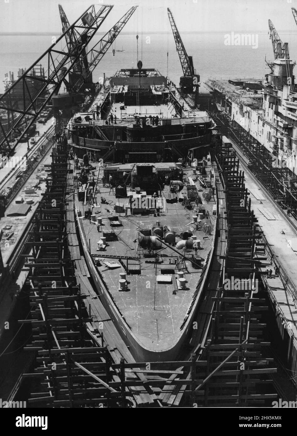 America's Greatest Liner "United States" To Be Launched In June