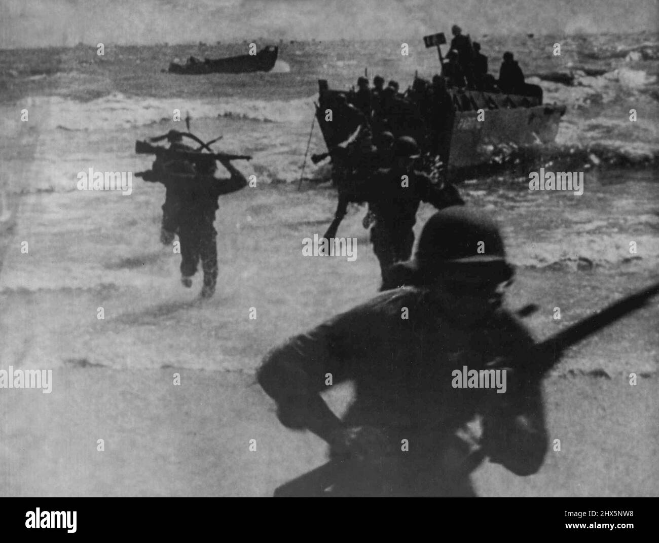 Inchon Korean War. October 09, 1951. Stock Photo