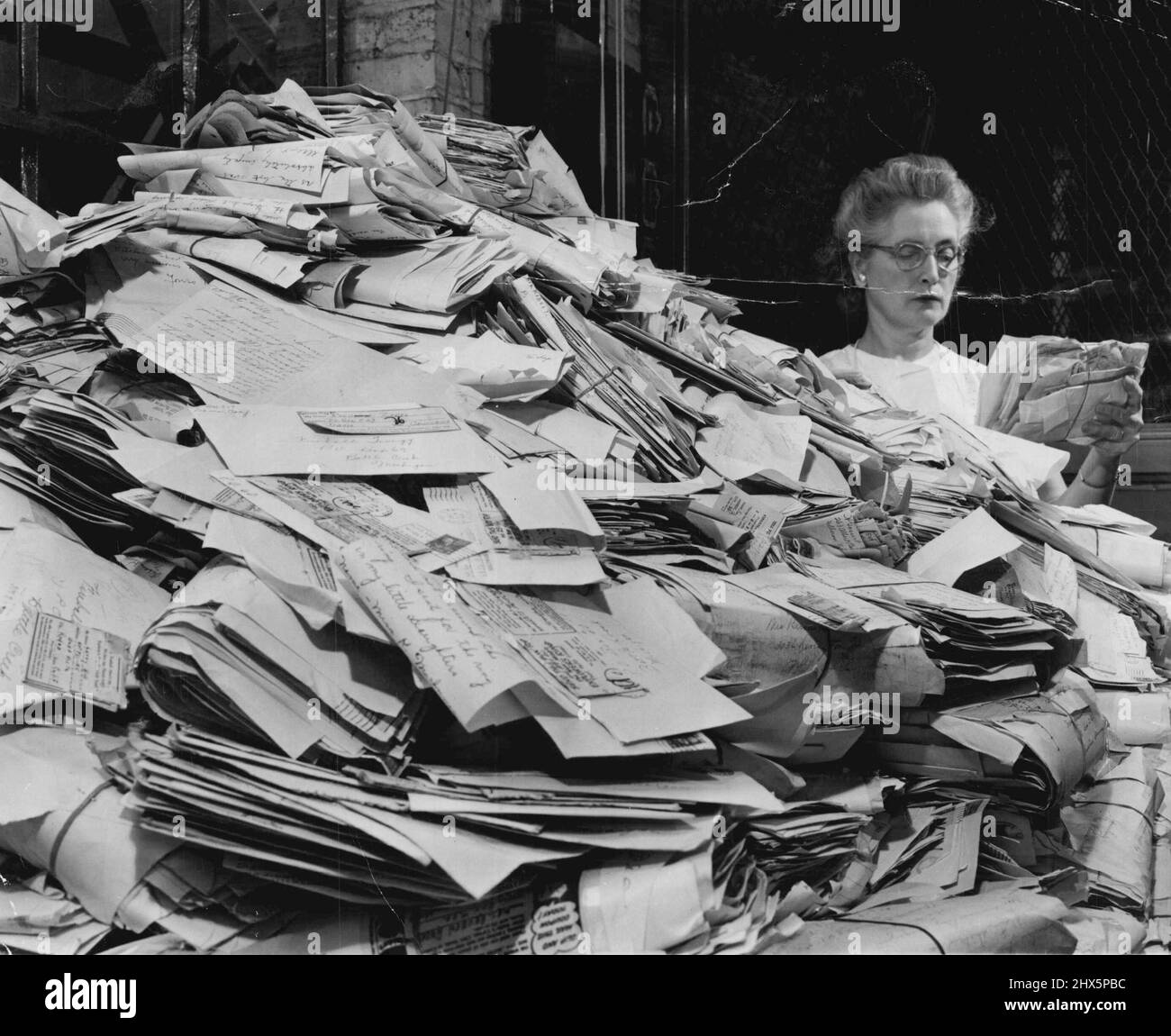 Dead letter mail Black and White Stock Photos & Images Alamy
