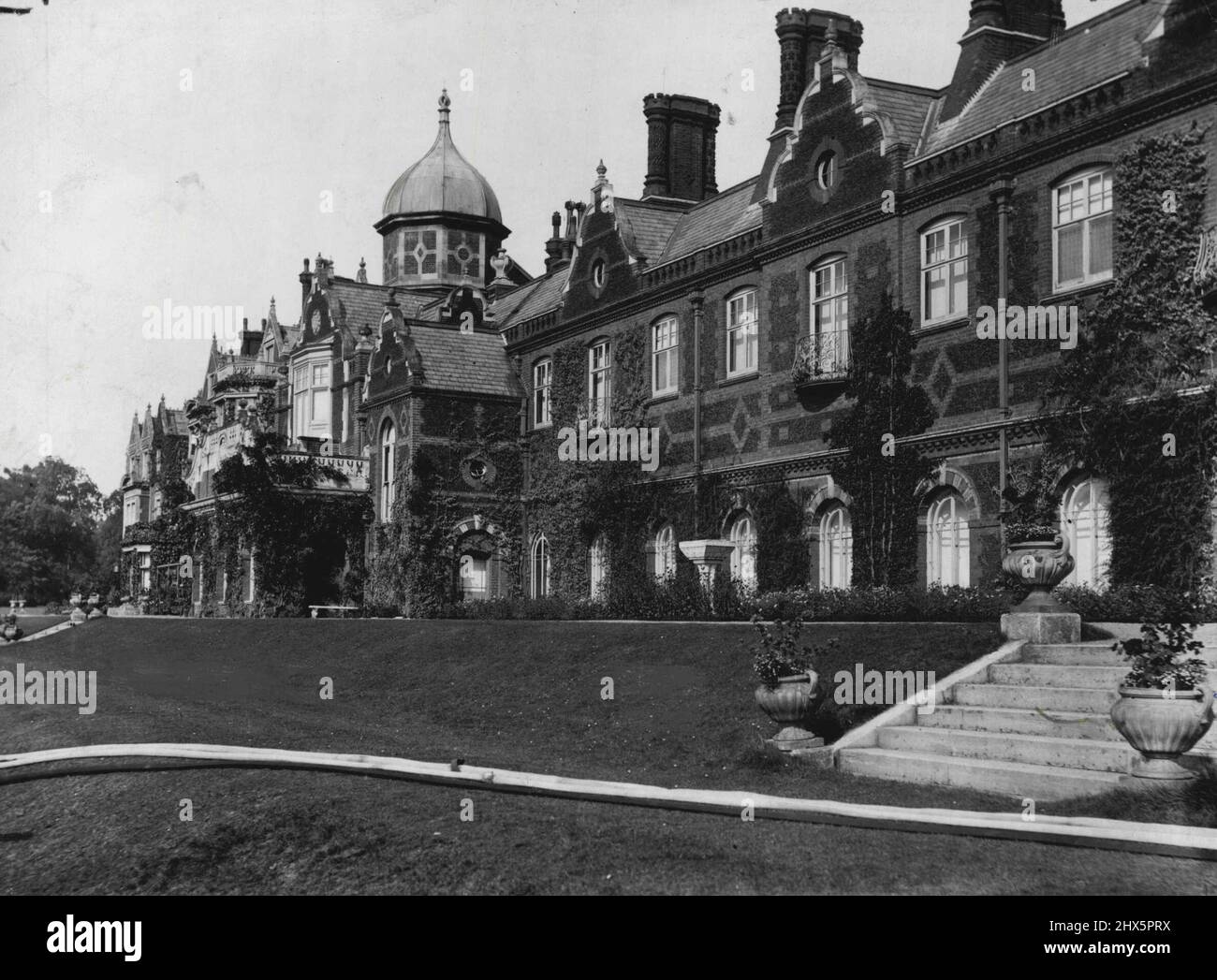 Royal Residences: Sandringham House, Norfolk -- The West Front of ...