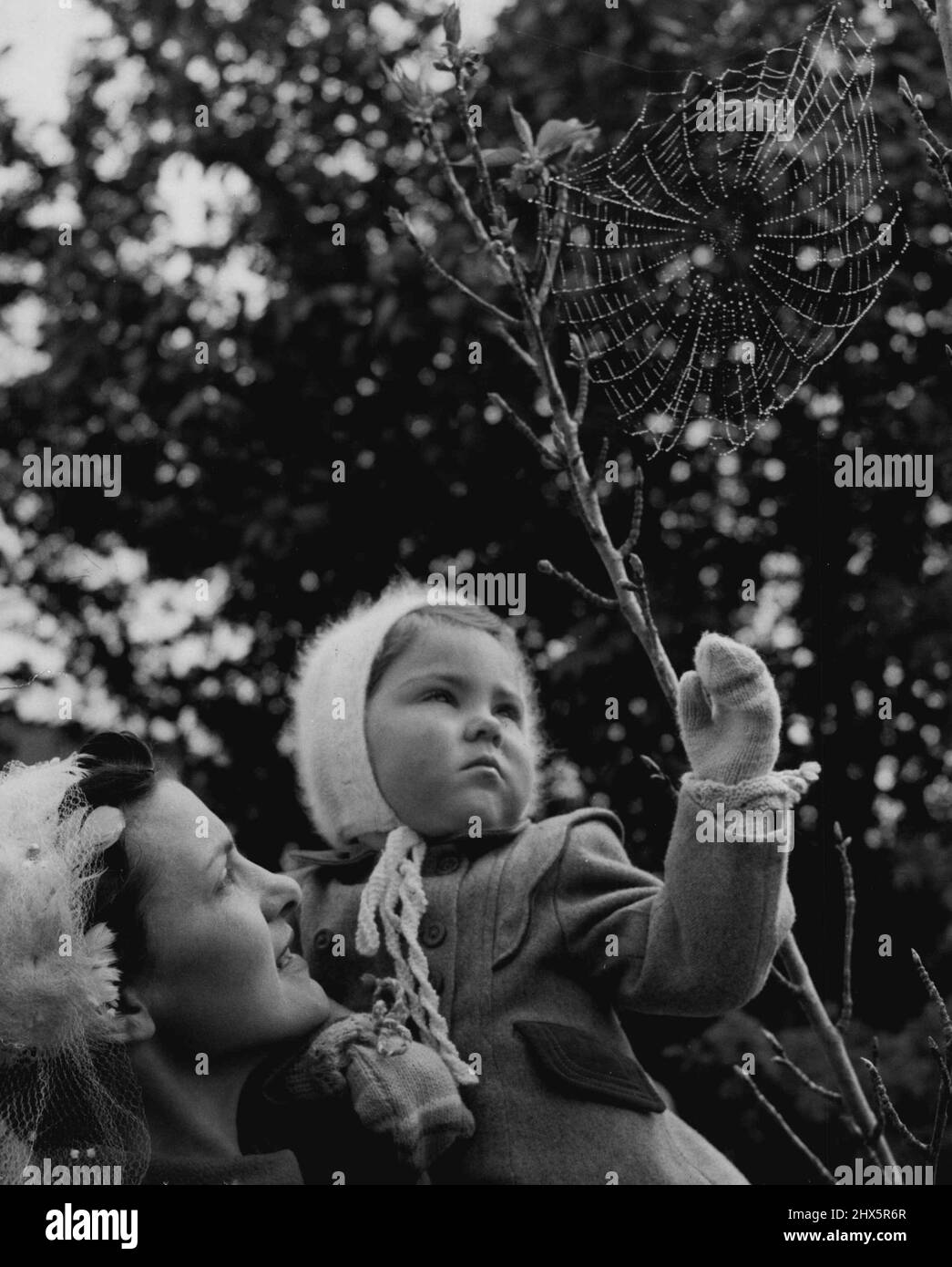 Miss Muffet but not spider. October 07, 1954 Stock Photo Alamy