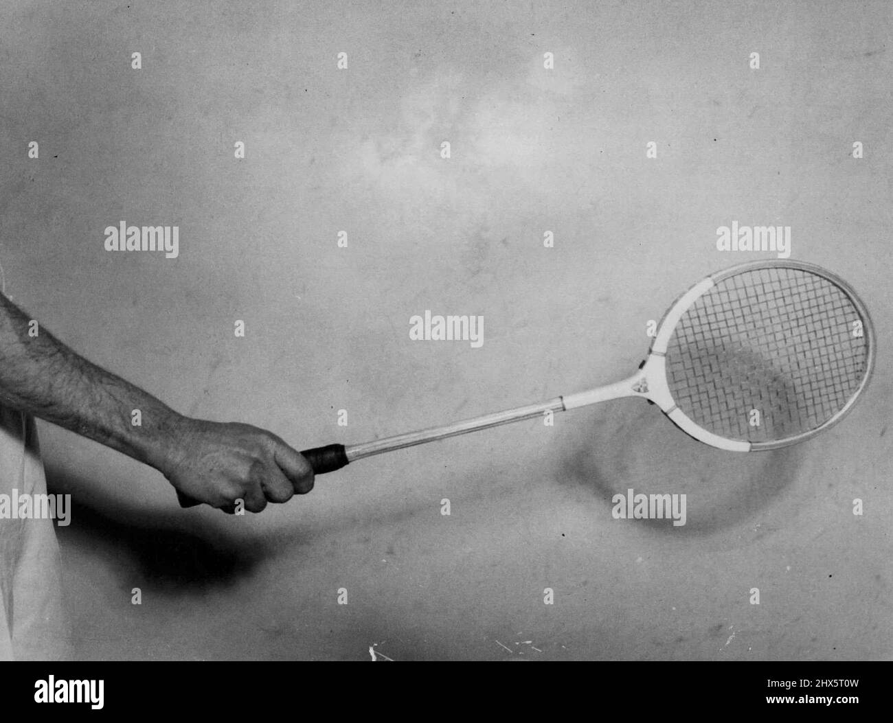 Squash - General & Equipments - Sport. July 27, 1950. Stock Photo