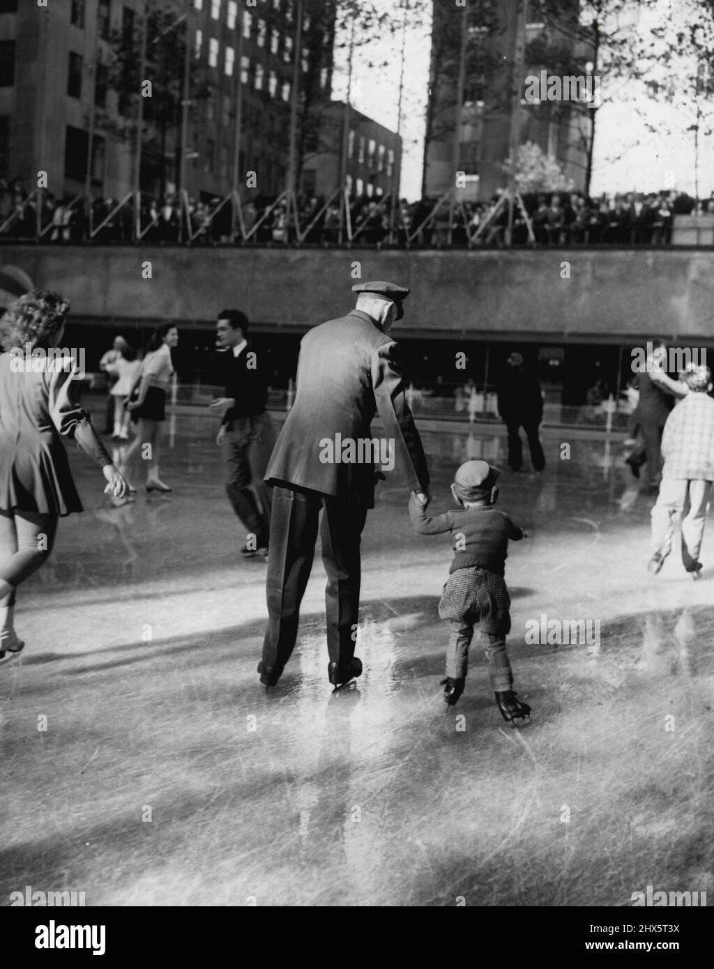 Center Sports Oasis One of the attendants at the skating rink in