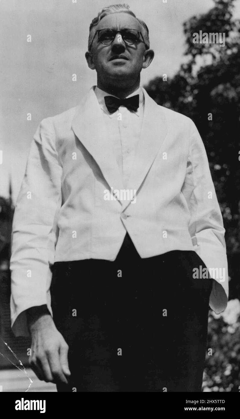 Edward James Hayward (Sydney Butler). January 01, 1940. Stock Photo