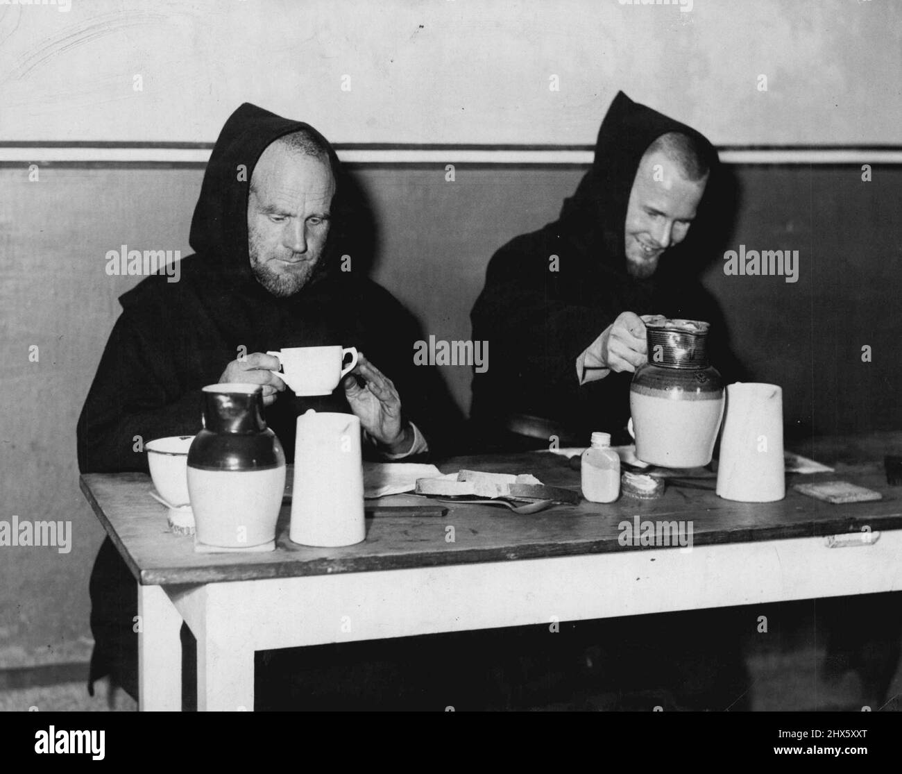 Monks hoods Black and White Stock Photos Images Alamy Monks hoods Black and White Stock Photos Images Alamy