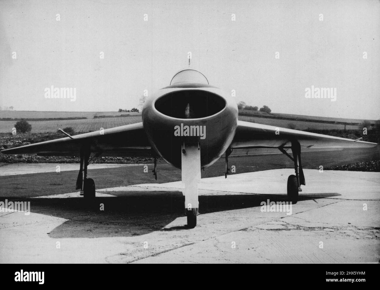 Britain's Latest Tailless Aircraft Details are just released of an