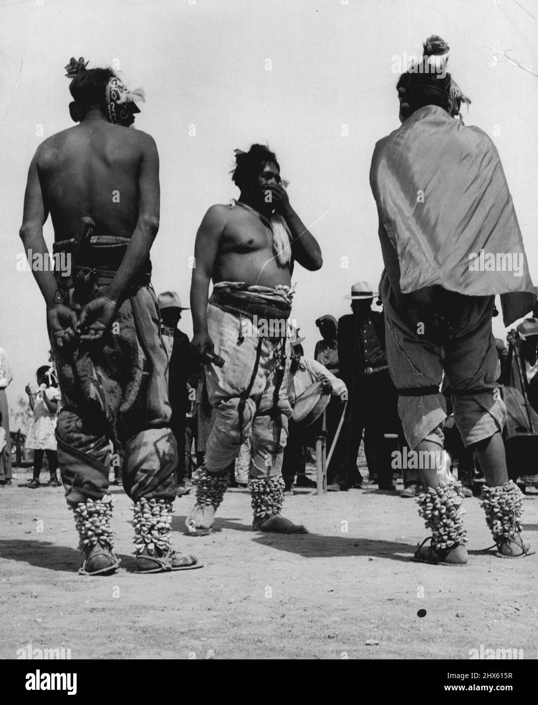 Red Indian's Easter Passion Play Pascolas are selected from most