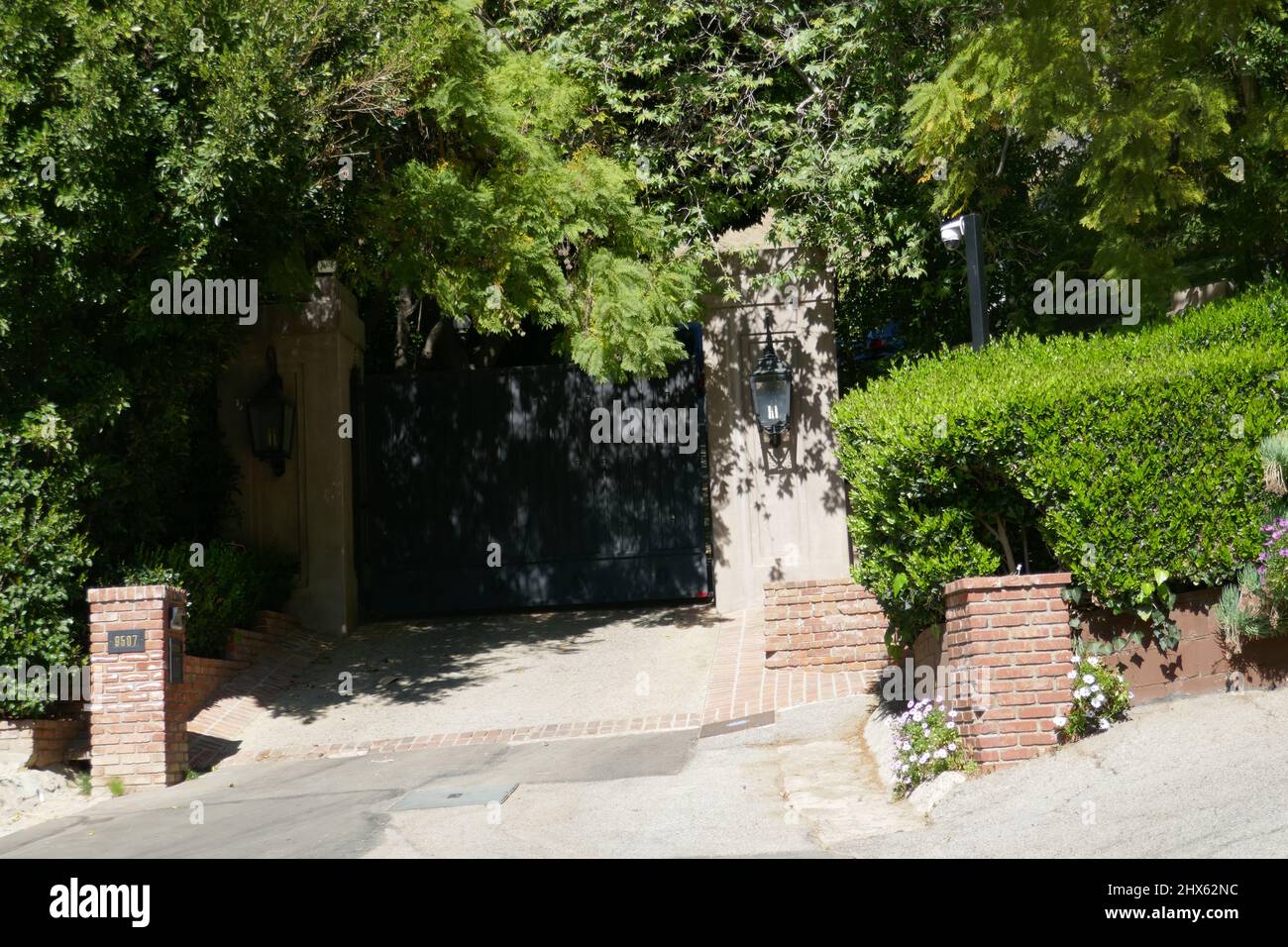 Beverly Hills, California, USA 6th March 2022 Actress Farrah Fawcett's Former Home/house at 9507