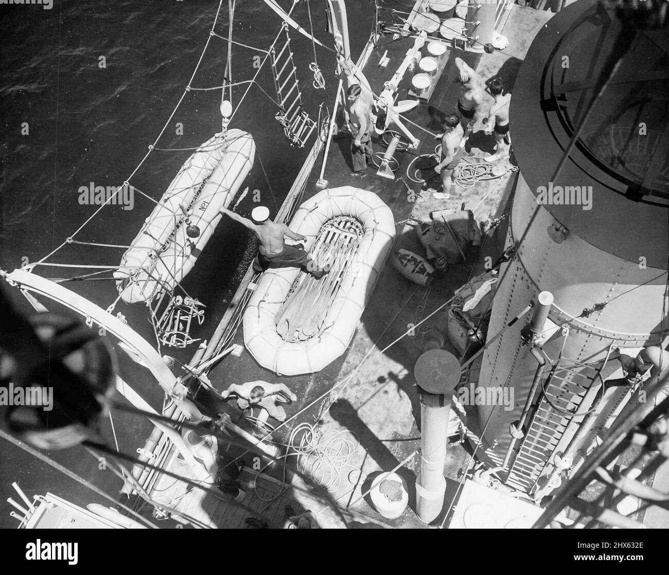 Floats Australian Navy. November 18, 1941 Stock Photo Alamy