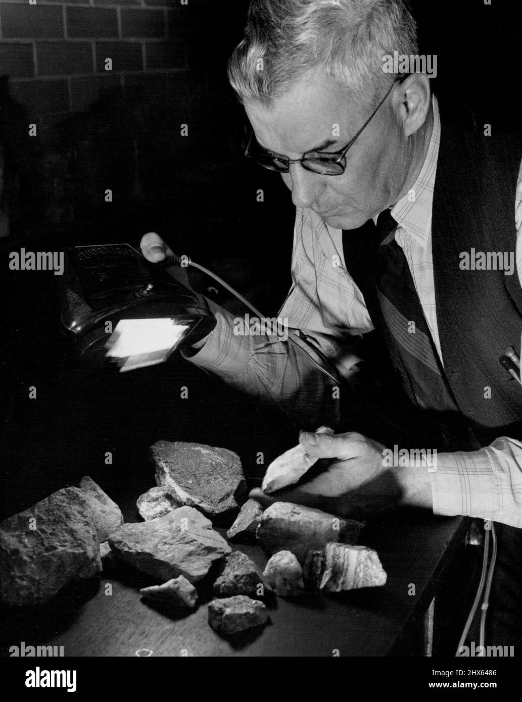 Tungsten Mining Mining. May 19, 1942. (Photo by Office of Director of