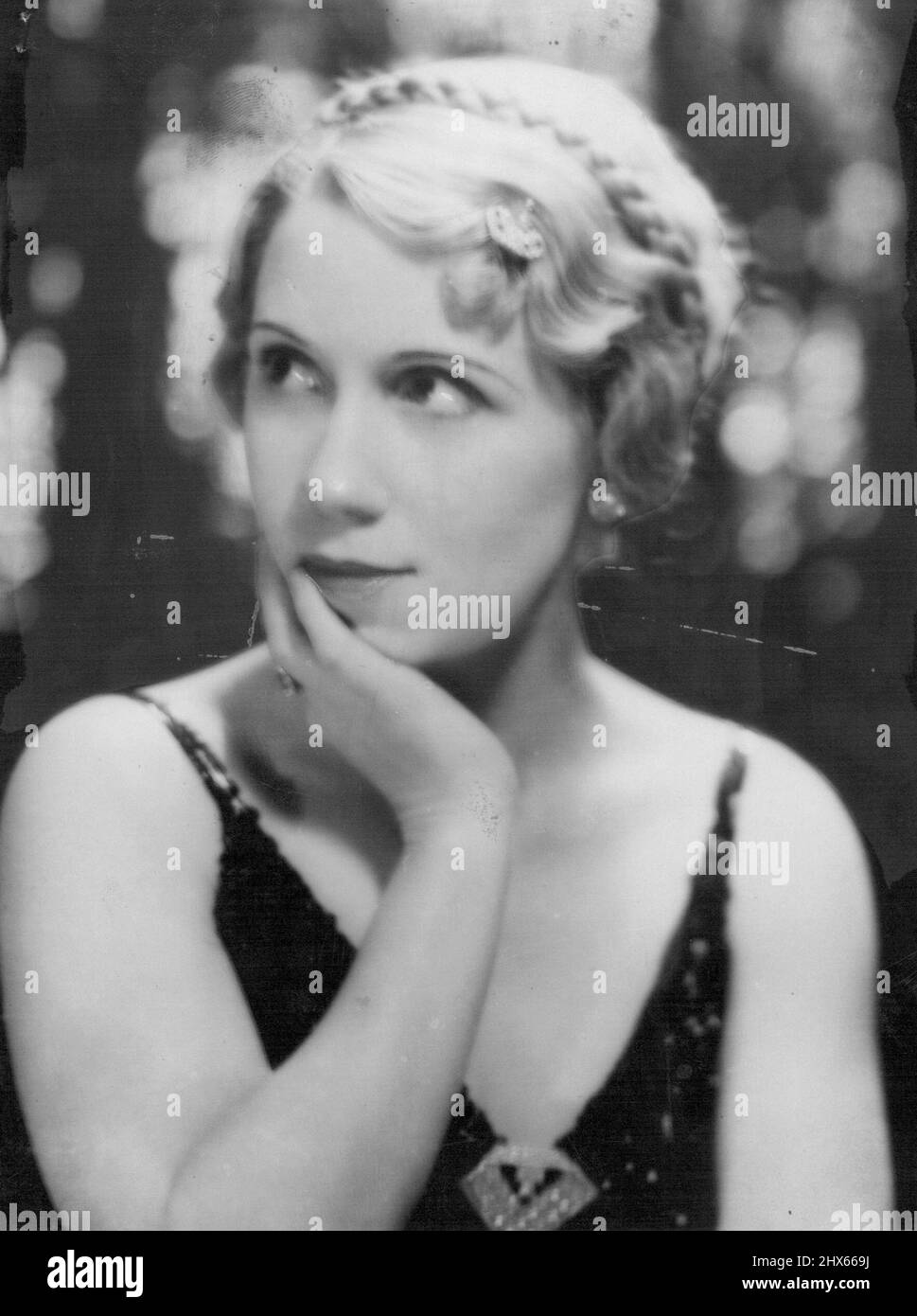 Anona Winn. June 28, 1937. (Photo by Yvonne). Stock Photo