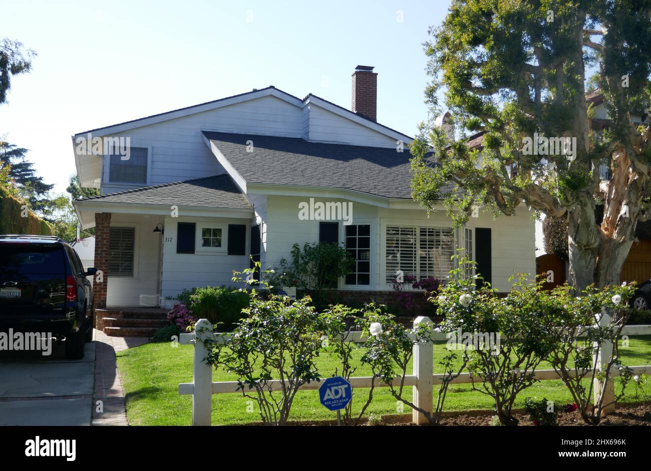 Beverly Hills, California, USA 6th March 2022 Actress Audra Lindley's Former Home/house at 317 S. Carmelina Avenue on March 6, 2022 in Beverly Hills, California, USA. Photo by Barry King/Alamy Stock Photo Stock Photo