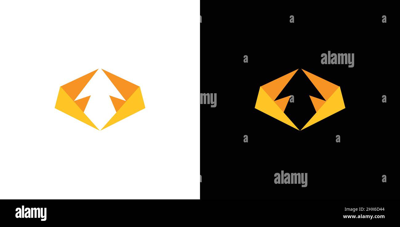 Abstract and colorful initial letter FF logo design Stock Vector
