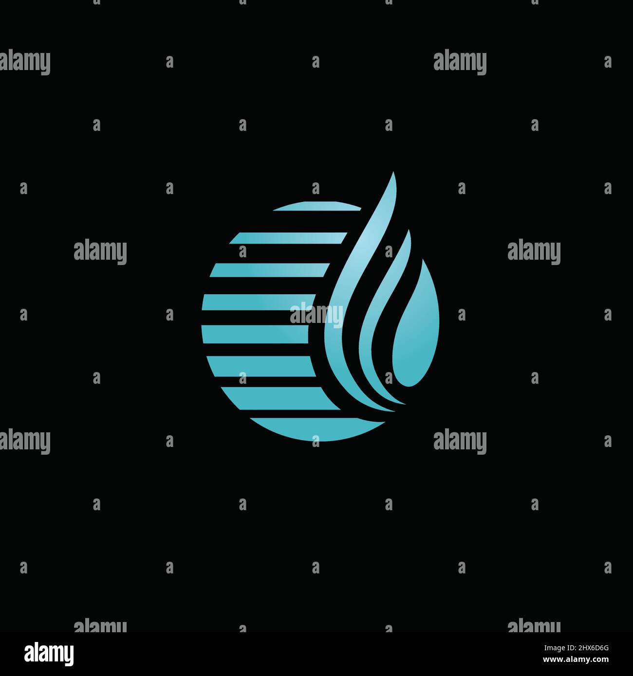 Modern and sophisticated water and gas logo design suitable for ...