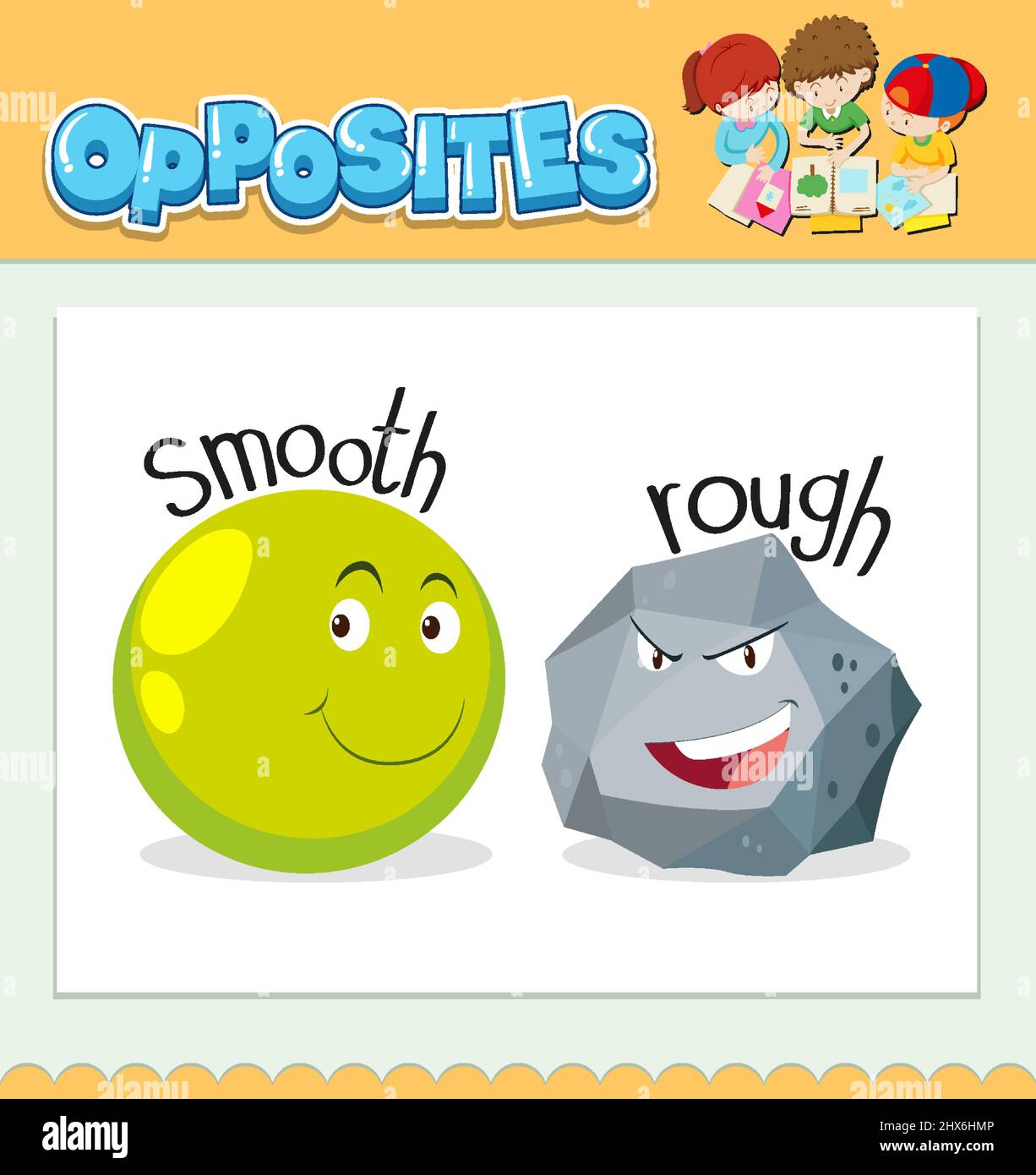 Rough And Smooth Objects For Kids