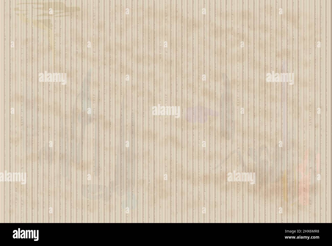 Streaky cardboard texture with stains Stock Photo