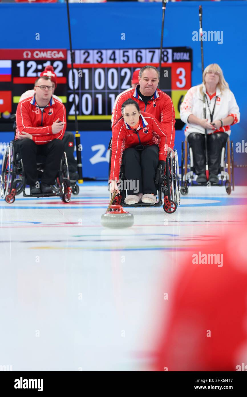Beijing, China. 10th Mar, 2022. Monika Kunkelova (SVK) Wheelchair