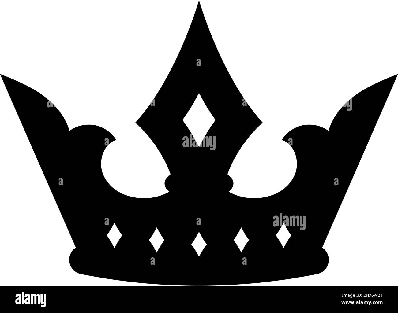 Crown icon design template vector isolated illustration Stock Vector ...