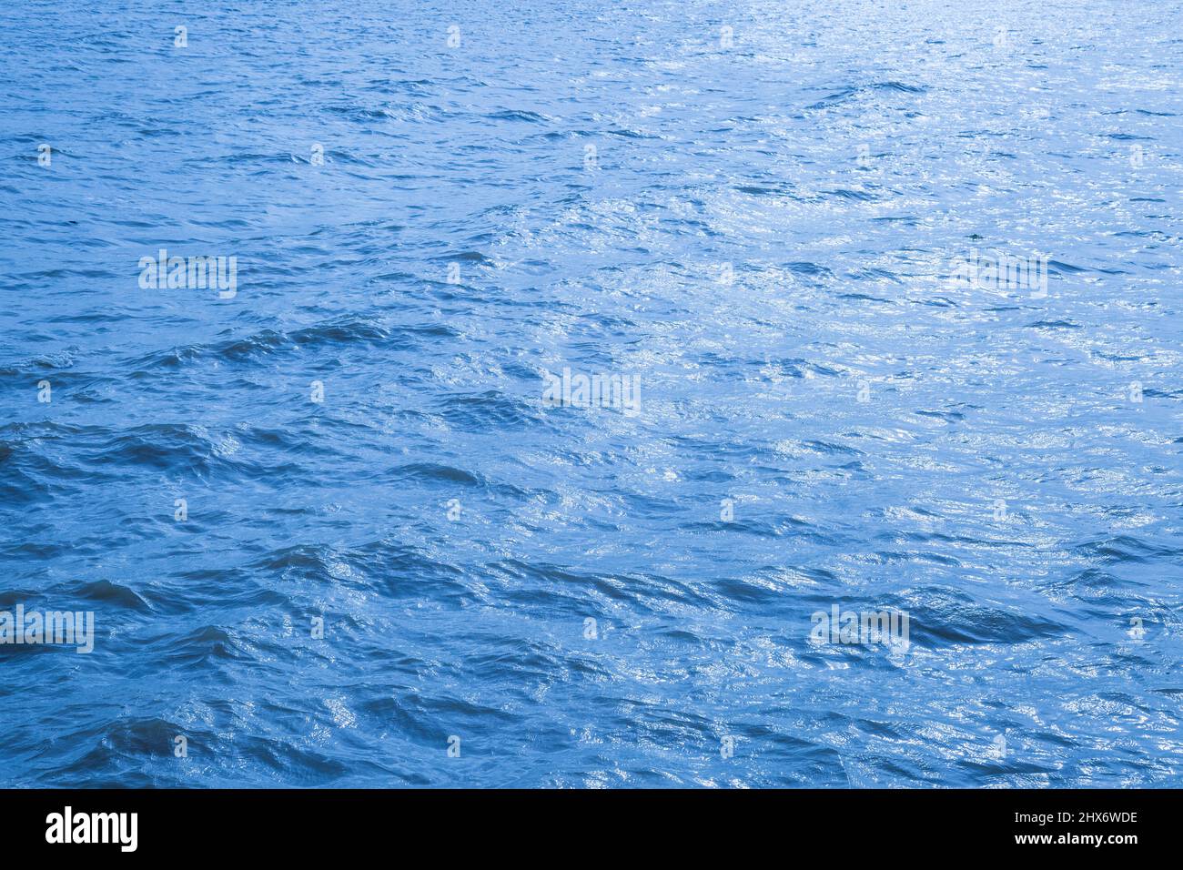Blue water wave texture background Stock Photo - Alamy