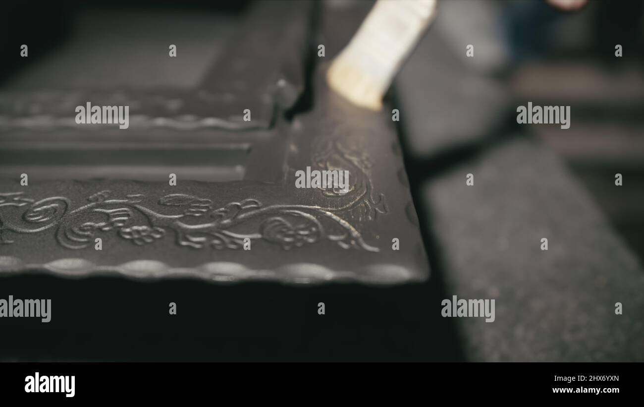 Smithy manual production. The product is artificially