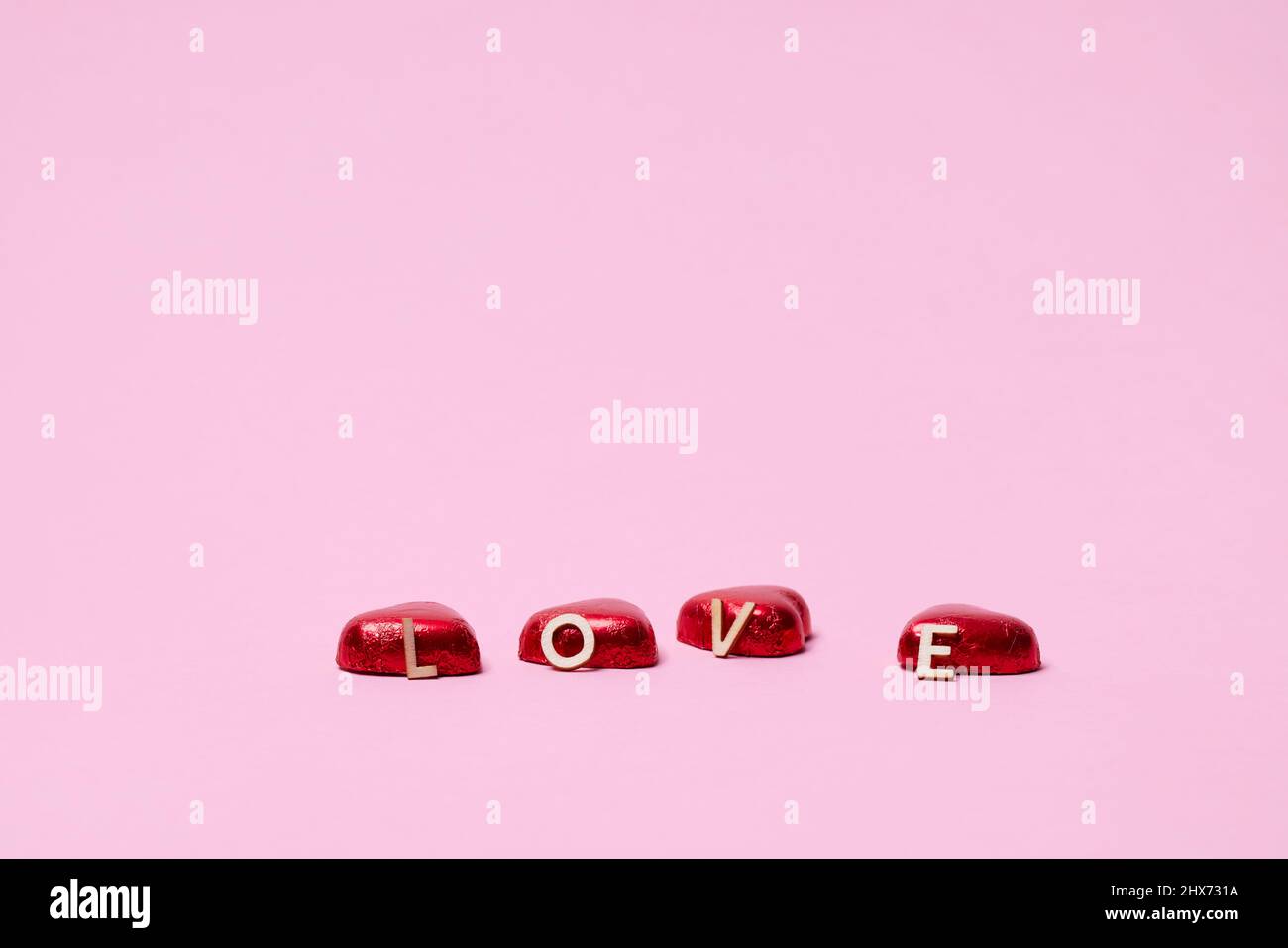 Pink shaped candies hi-res stock photography and images - Alamy