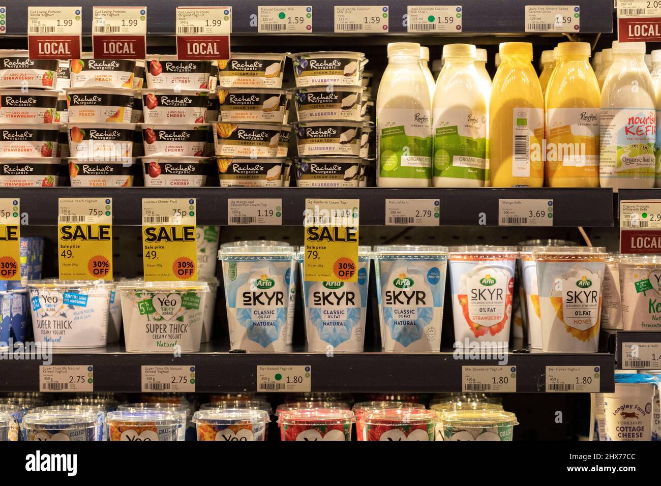 Packaged dairy products hires stock photography and images Alamy