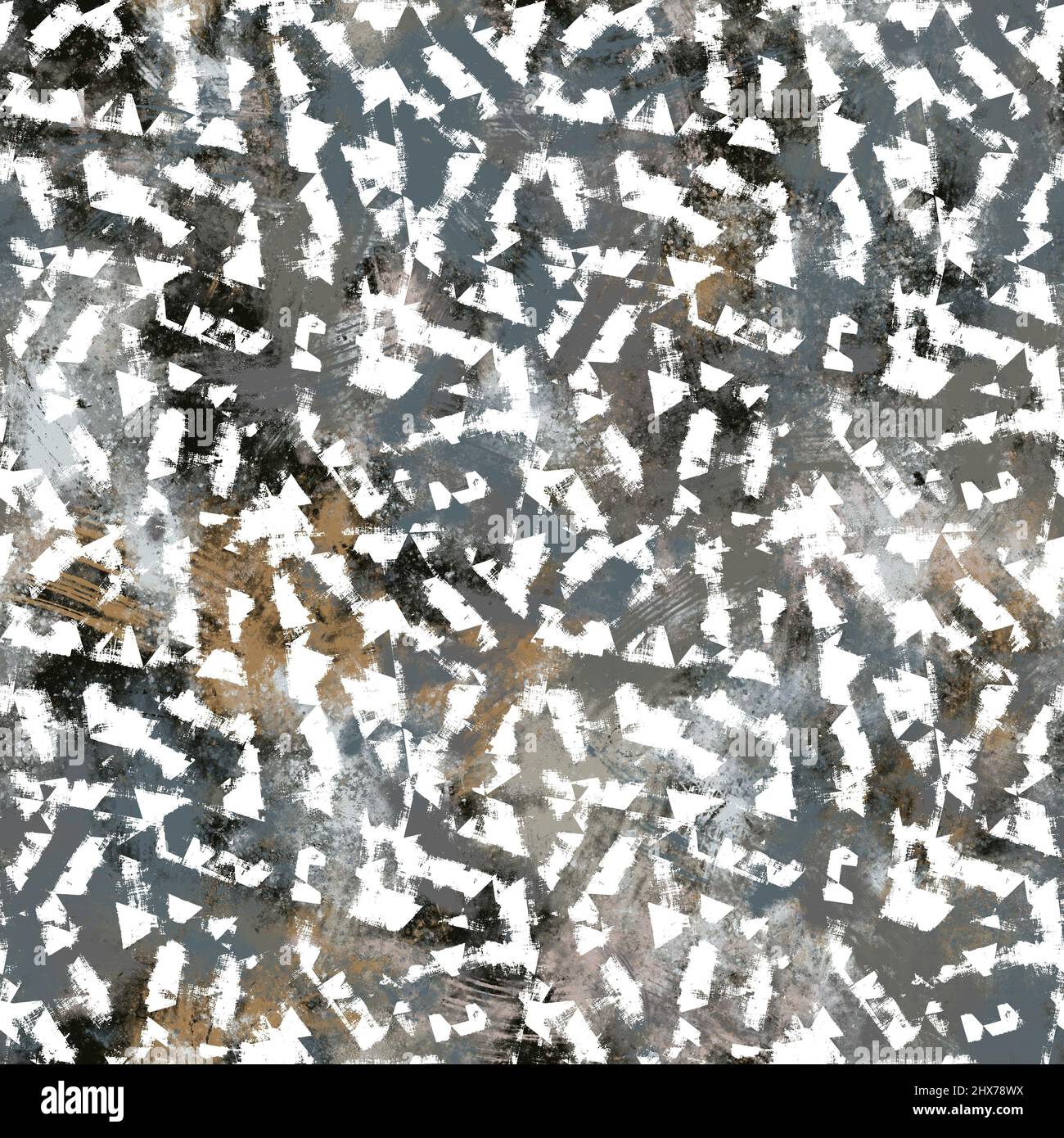 Print Repeat High Resolution Seamless neutral tan and white distressed grungy motif surface pattern ...