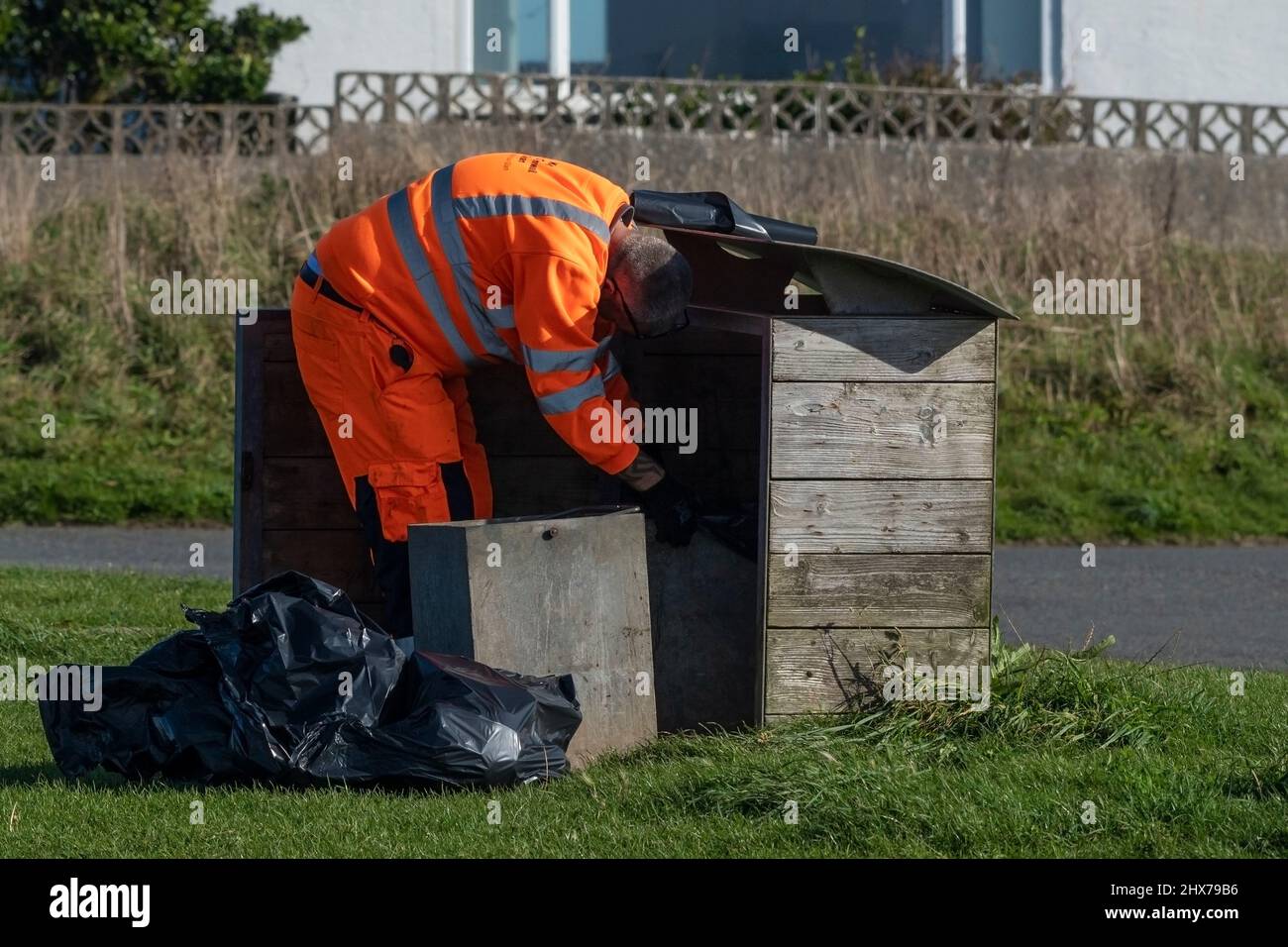 Council bins hires stock photography and images Alamy