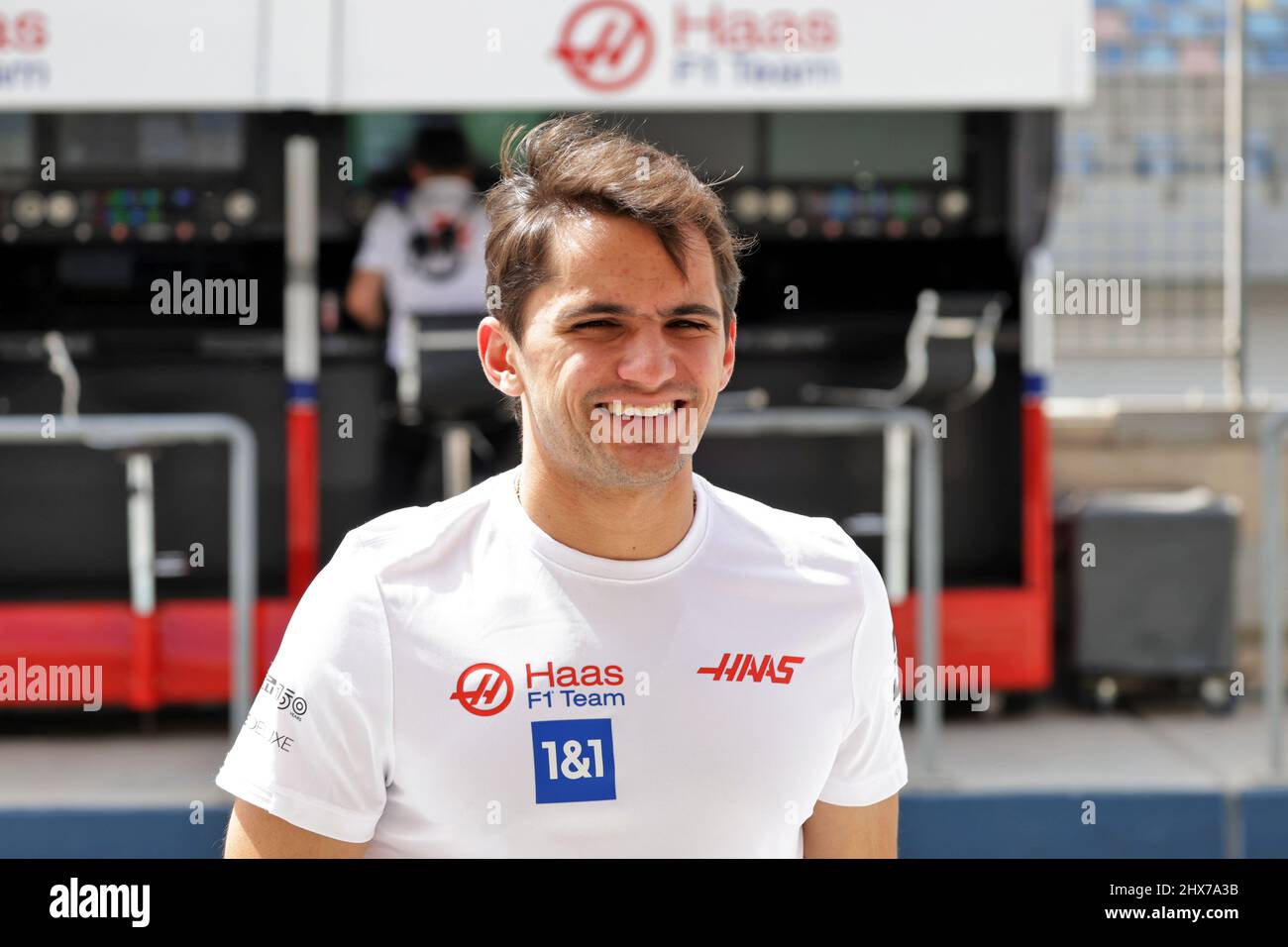 Bahrain, UAE, 10/03/2022, Pietro Fittipaldi (BRA) Haas F1 Team Reserve Driver. 10.03.2022. Formula 1 Testing, Sakhir, Bahrain, Day One.  Photo credit should read: XPB/Alamy Live News. Stock Photo