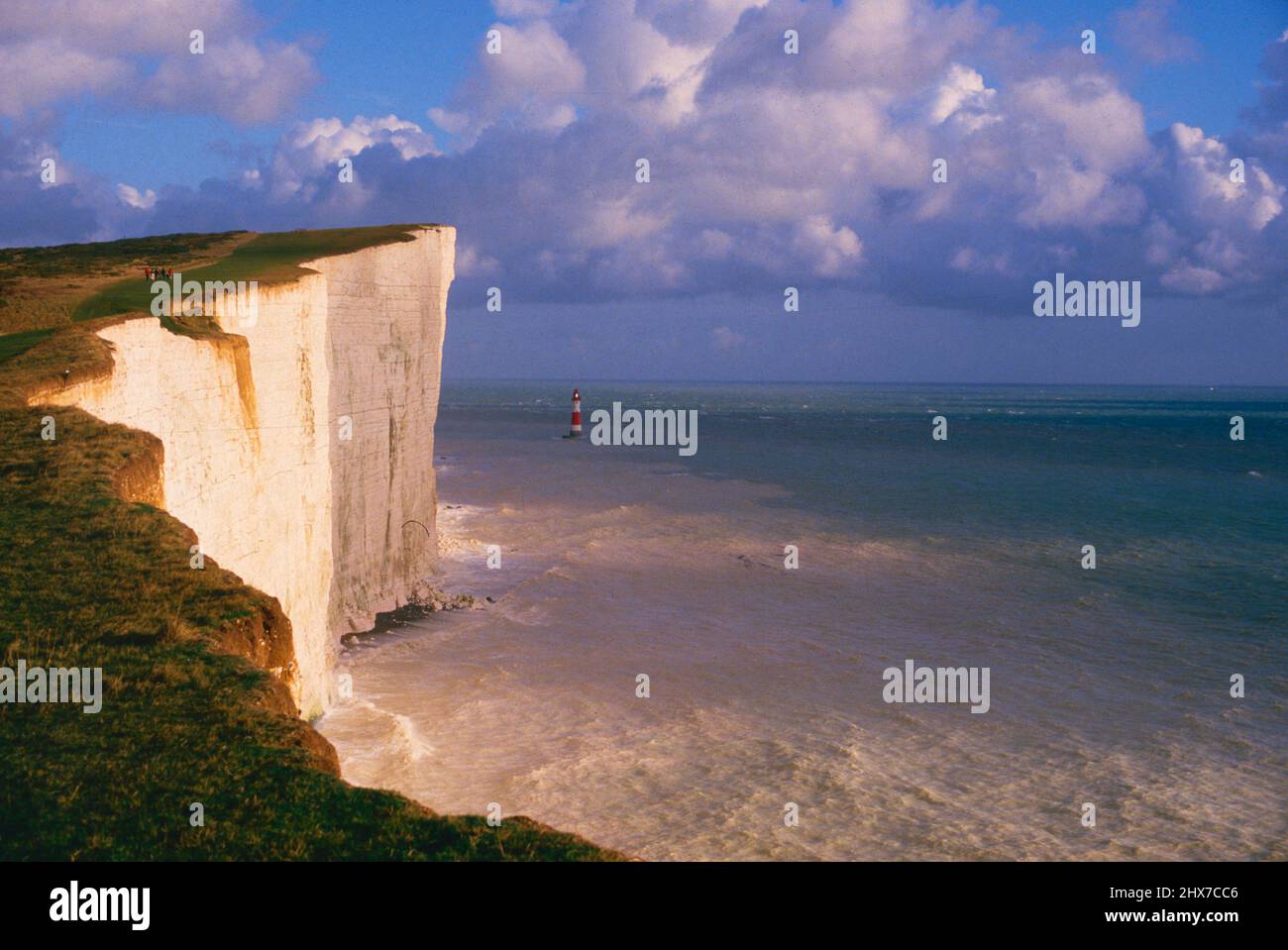 Beachy Head Lighthouse Stock Photo Alamy