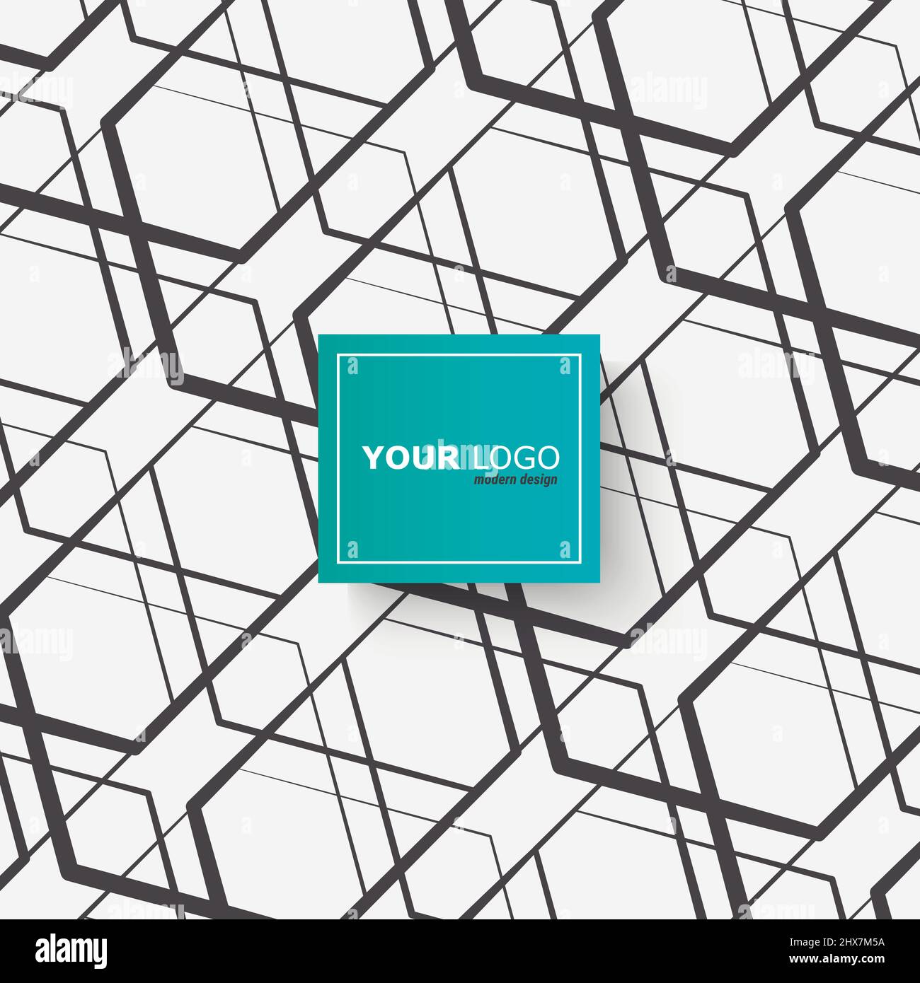 Vector abstract geometric hipster fashion design print triangle pattern Stock Vector