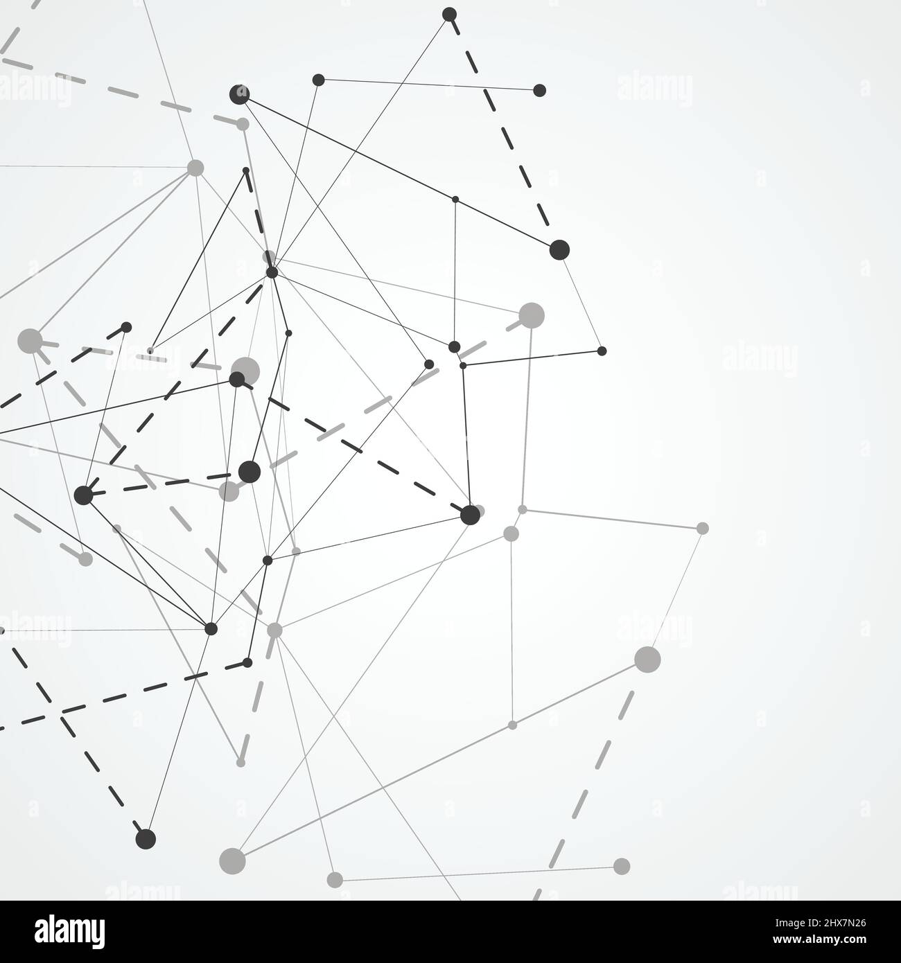 Abstract polygonal background connecting dots and lines Stock Vector ...