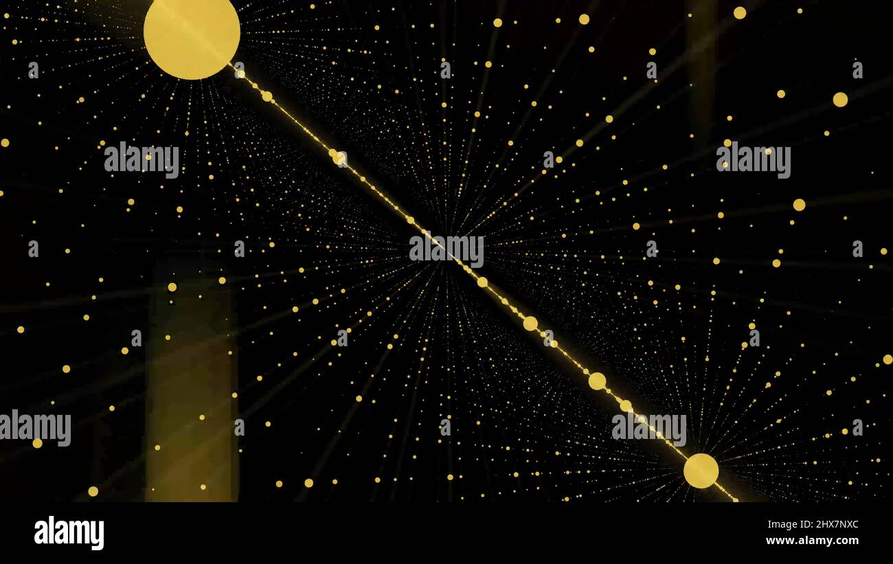 Camera moving into a 3d grid infinite space loop. High Definition ...