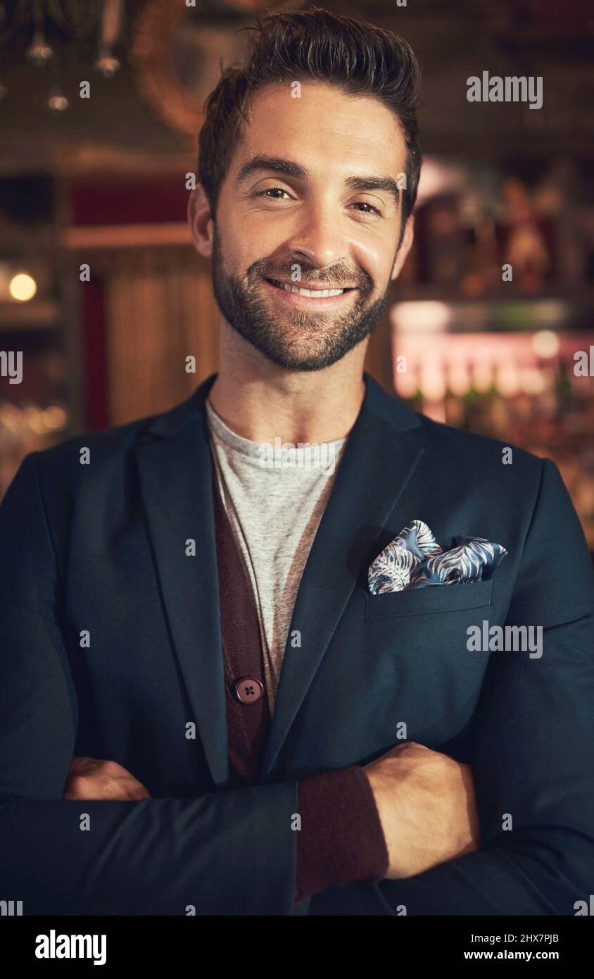 The Life Of A Bachelor. Cropped Portrait Of A Young Man Standing In A