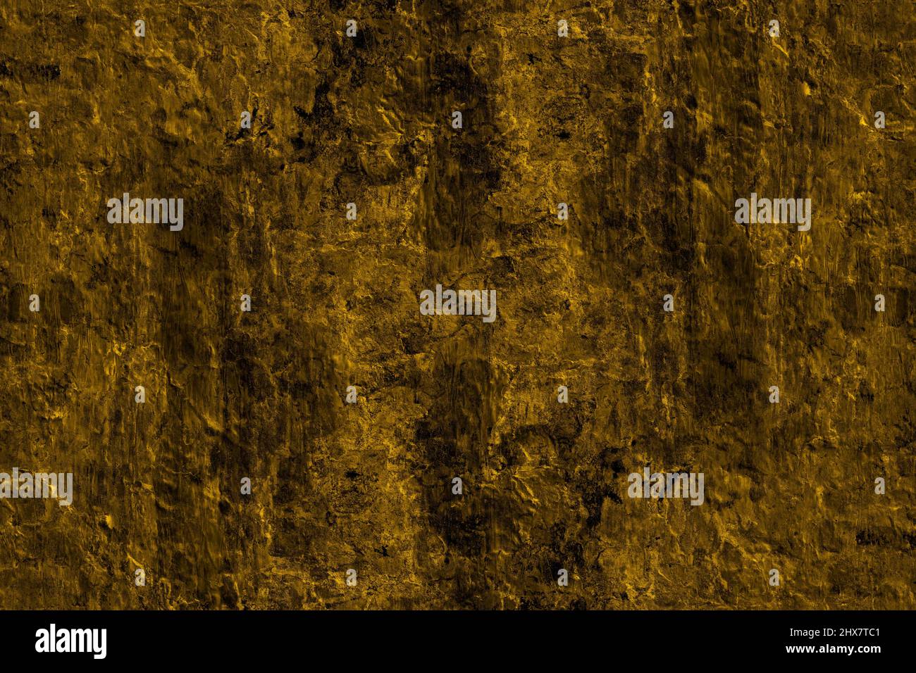 Rugged stone wall surface with seamless golden grunge texture for ...