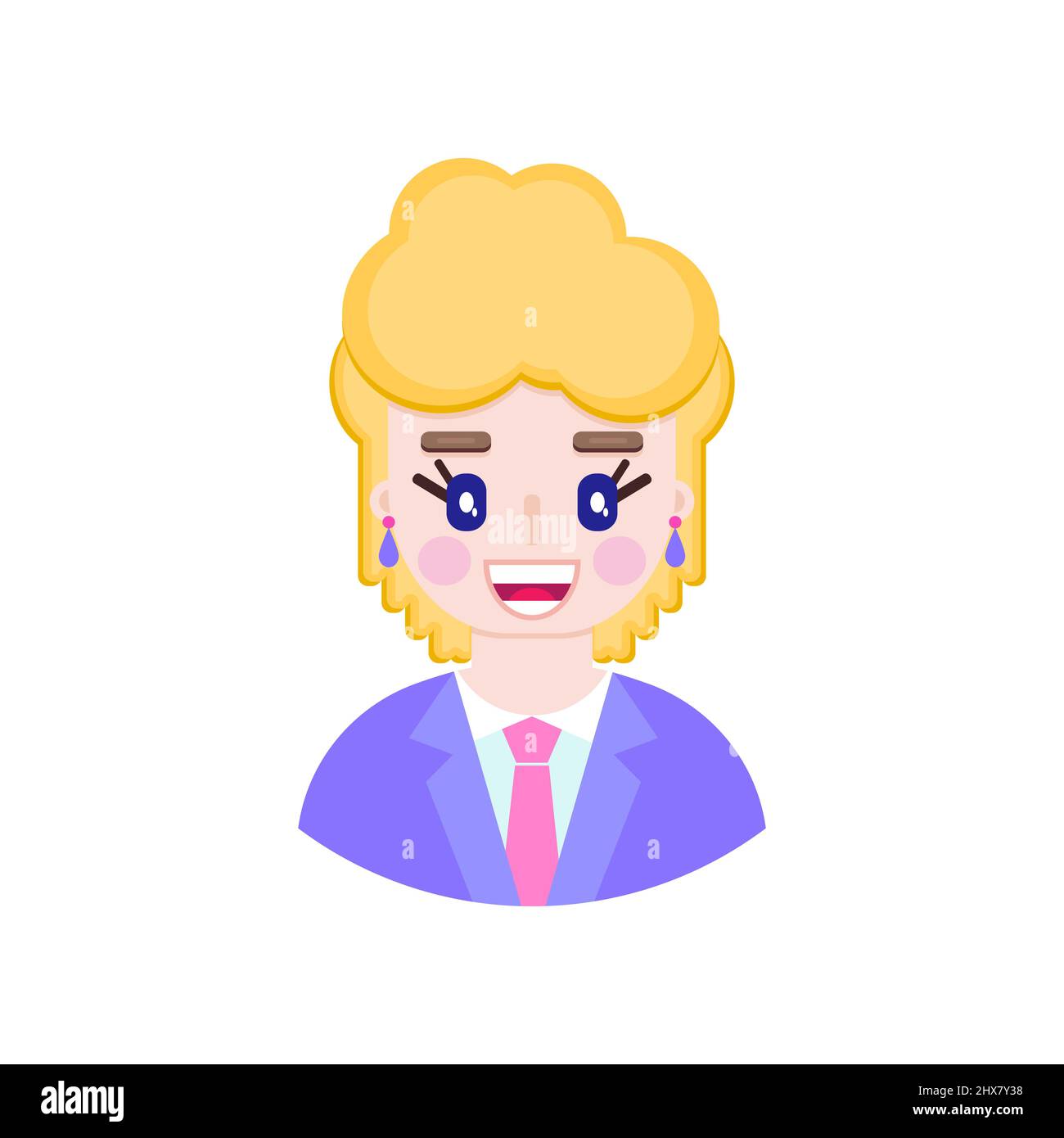 Manager lady Stock Vector Images - Alamy