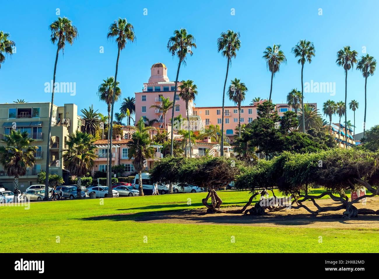 City downtown San Diego,California,United States of America. Stock Photo