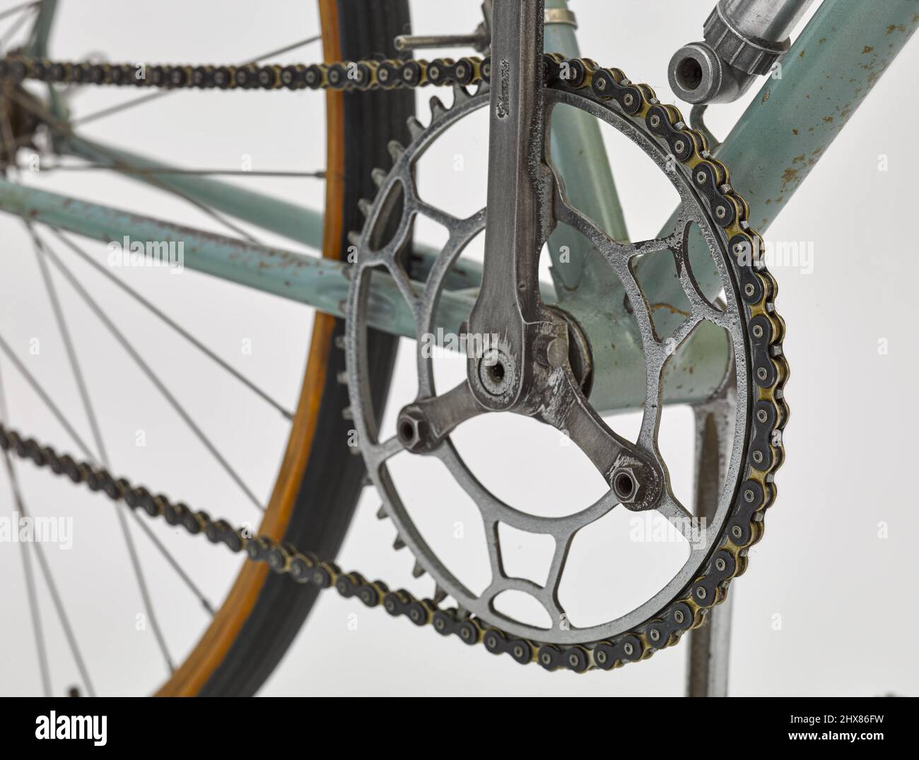 Rennrad Mod. 67 Diamant, Germany, 1939, chainring. 3 useable gears, Steel  frame with aluminium components attached, 27in wooden rims Special  Features: National Racing Team from 1930s Stock Photo - Alamy