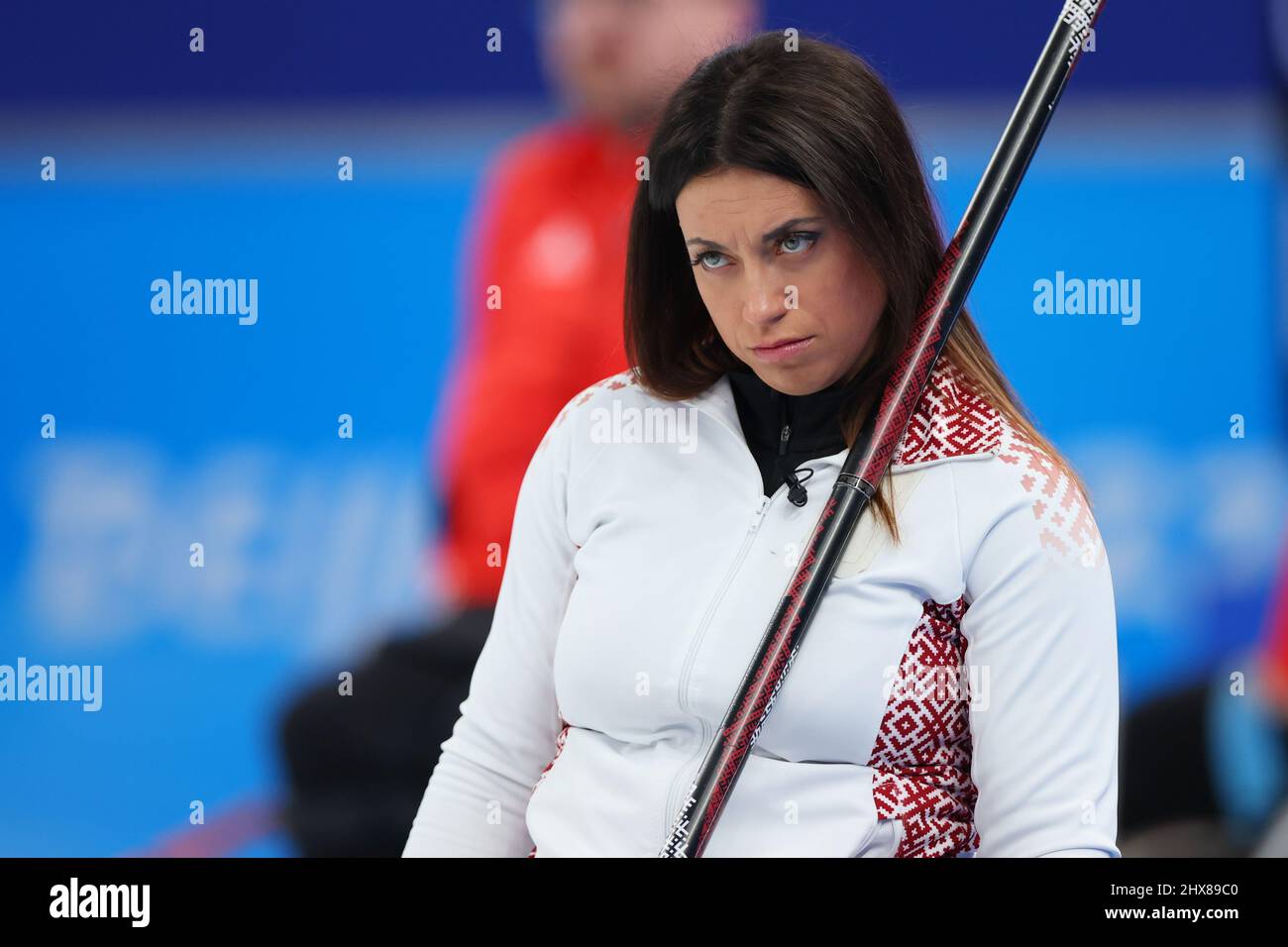 Beijing, China. 10th Mar, 2022. Polina Rozkova (LAT) Wheelchair Curling