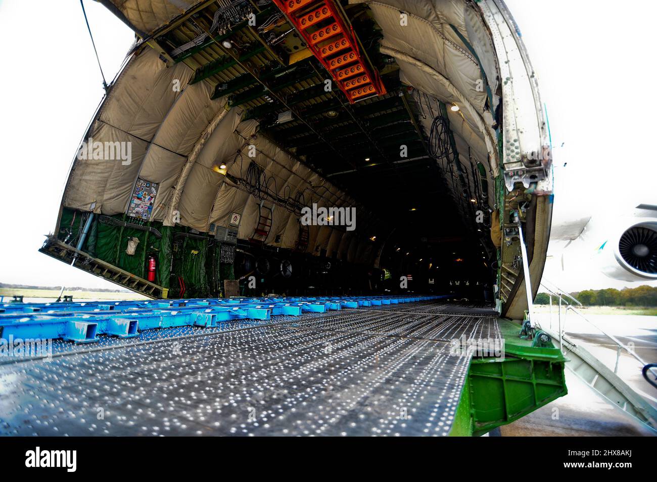 Antonov 225 The worlds largest Cargo Aircraft Stock Photo