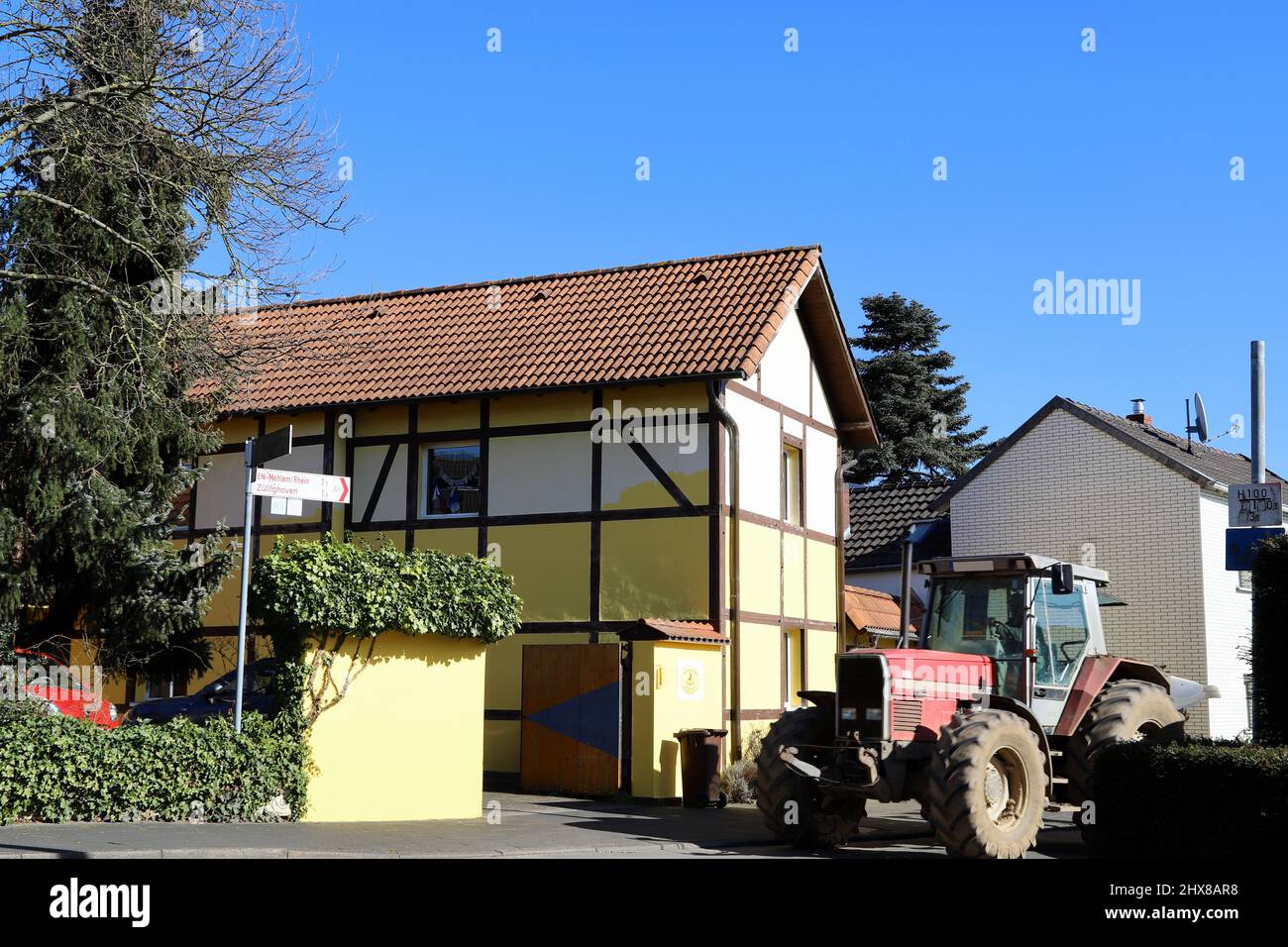 traditional german village Stock Photo Alamy